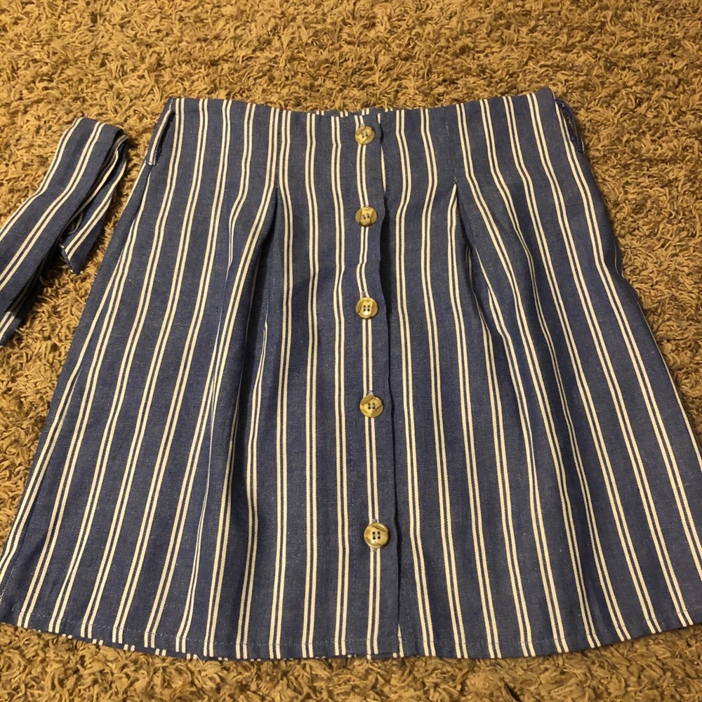 pin stripe skirt
